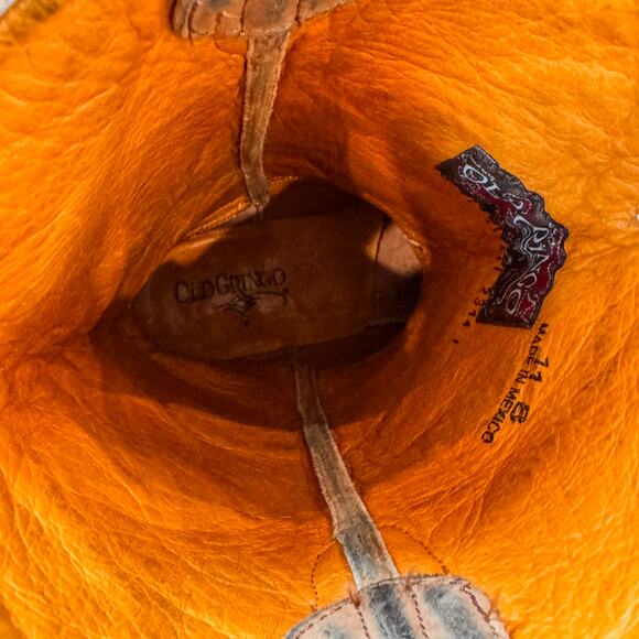 Rare Old Gringo Statue of Liberty Bald Eagle Tattooed Cowgirl Boots, Women’s 11B - Picture 9 of 10